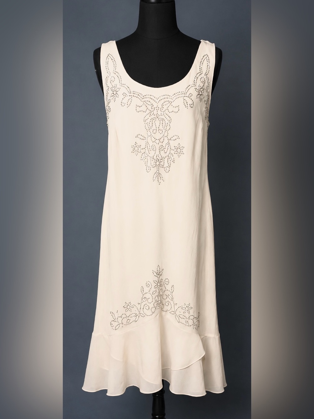 Vintage 90s wedding dress- easy slip on- more casual, fairy beach boho- 18